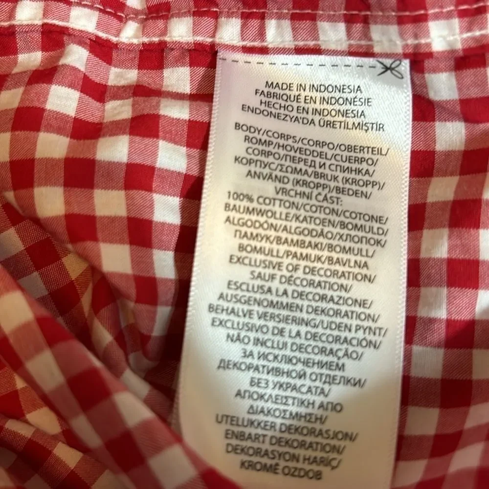 RALPH LAUREN button up shirt M (10-12)